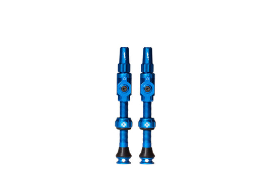 Muc-off tubeless ventiel big bore lite large blue franse presta ventiel 45mm