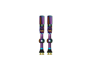 Muc-off tubeless ventiel big bore hybrid large iridescent auto schräder ventiel 45mm