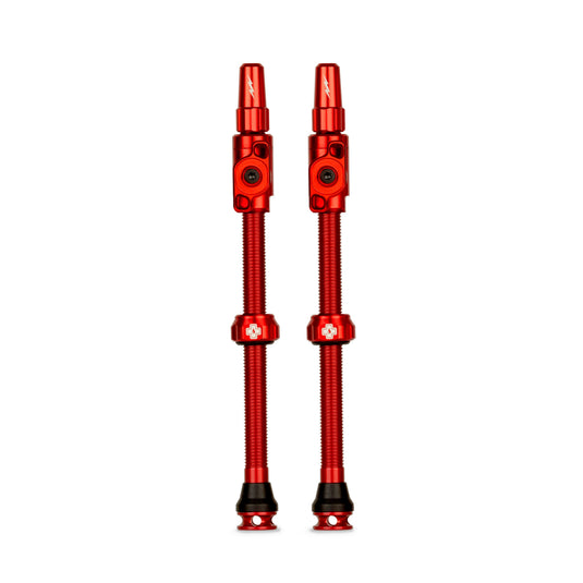 Muc-off tubeless ventiel big bore lite xxxlarge red franse presta ventiel 80mm