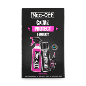 Muc-off bicycle clean protect and all weather lube kit