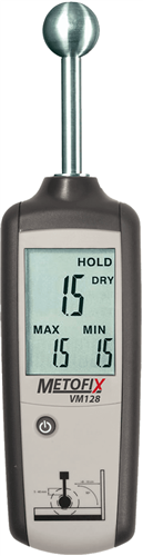 Metofix vochtmeter vm128 voor harde materialen