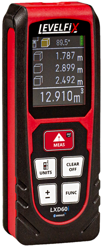 Levelfix lxd60i afstandmeter tot 60m met groene straal
