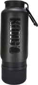 Kong h2o drinkfles thermos zwart