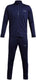 Under armour ua rival knit track suit-blu heren trainingspak - midnight navy - grijs