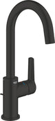 Grohe quickfix start eengreeps wastafelmengkraan waterbesparend - incl. draaibare uitloop en pop-up waste - l-size - matte black