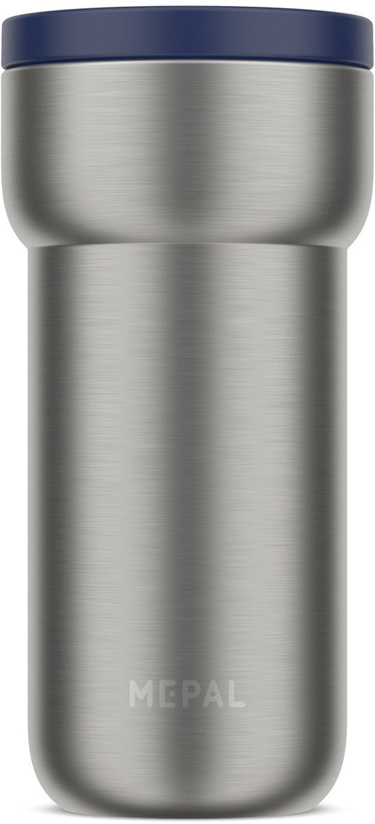 Mepal isoleerbeker ellipse - 375 ml - koffiebeker to go - lekdicht - vivid blue