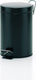Kela monaco pedaal afvalemmer - 3 l - zwart -