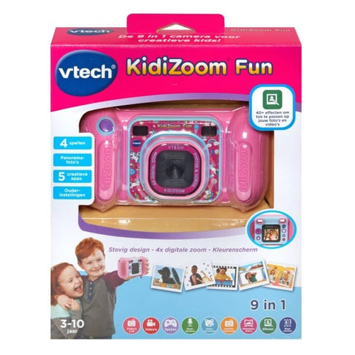 Vtech kidizoom fun camera roze 9 in 1