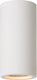 Lucide gipsy - plafondspot (plafondlamp) - ø 7 cm - 1xgu10 - wit - japandi