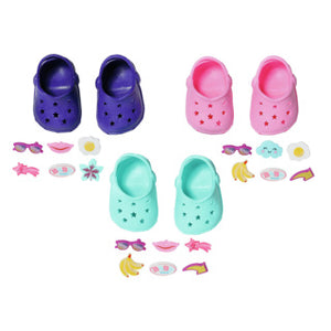 Baby born shoes with pins 3 assorti 43cm | 2 stuks