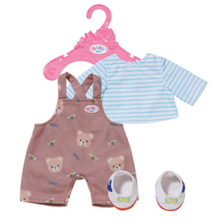 Load image into Gallery viewer, Zapf baby born bear jeans outfit | 2 stuks
