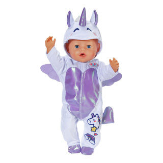 Puch baby born unicorn onesie 43 cm | 2 stuks