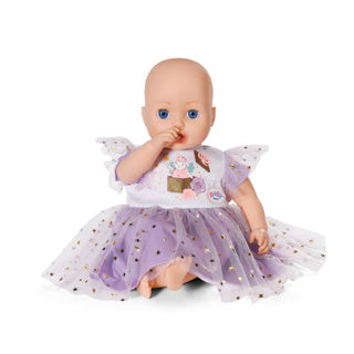 Load image into Gallery viewer, Baby born lilac tutu dress 43 cm | 2 stuks
