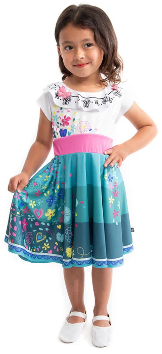 Little adventures - miracle twirl jurk – maat 128-134