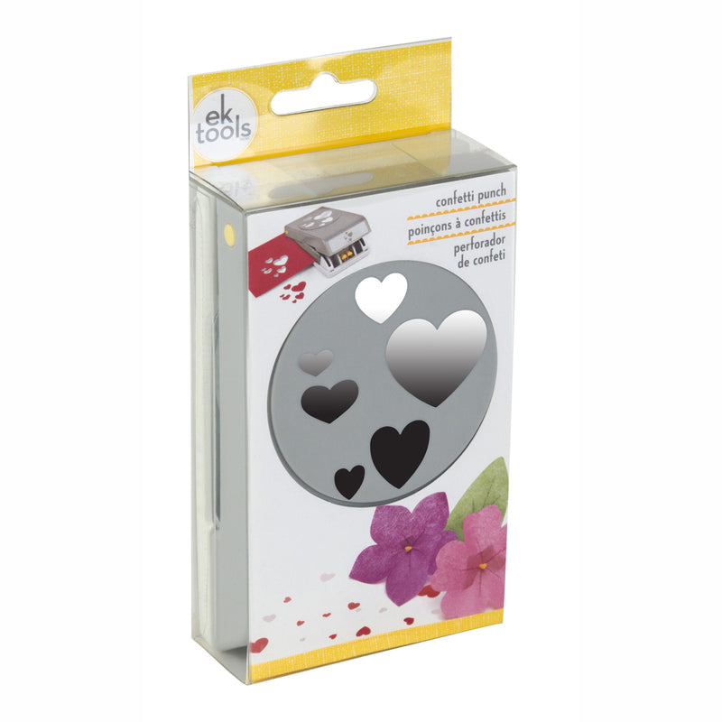 Load image into Gallery viewer, Ek tools • large punch confetti hearts
