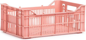 Urban proof fietskrat helsinki kunststof 7l warm roze 30x20x11 cm