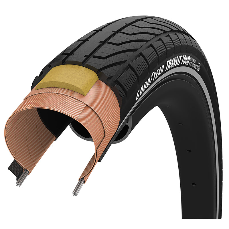 Afbeelding laden in galerijviewer, Goodyear transit tour tt clincher
