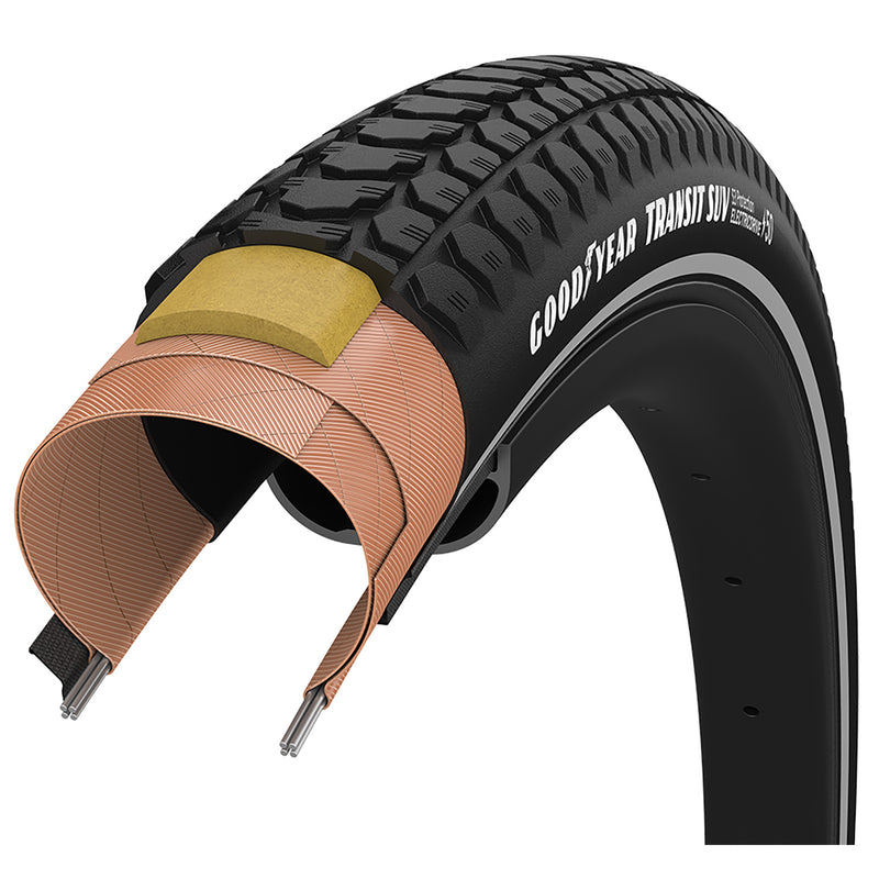 Chargez l'image dans la visionneuse de la galerie, Goodyear transit suv tt clincher

