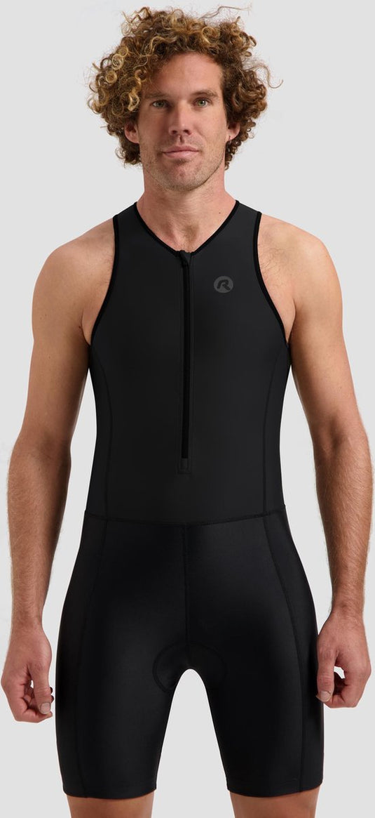 Rogelli florida trisuit heren en dames - mouwloos - zwart - l