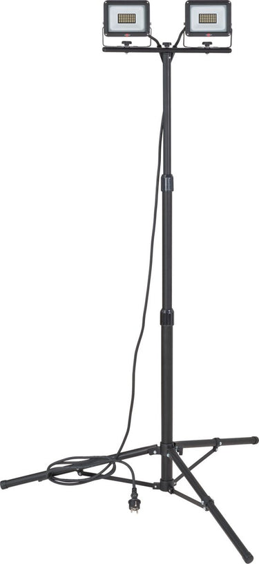 Brennenstuhl led-bouwlamp met statief jaro 6060 t 4800lm, 2x 20w, 3m h07rn-f 3g1,0, ip65