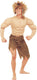 Widmann gespierd jungle man kostuum voor heren - verkleedkleding - large