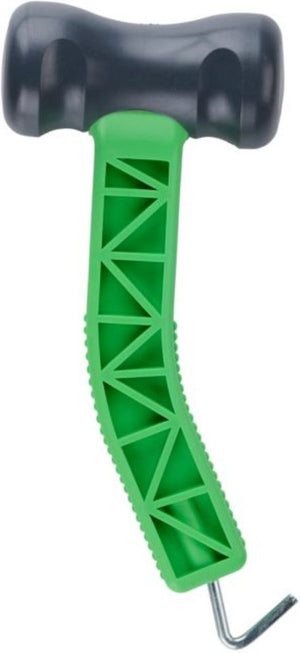 Camp active kampeer hamer met haringtrekker - kampeer accessoires voor tent haringen - kamperen outdoor