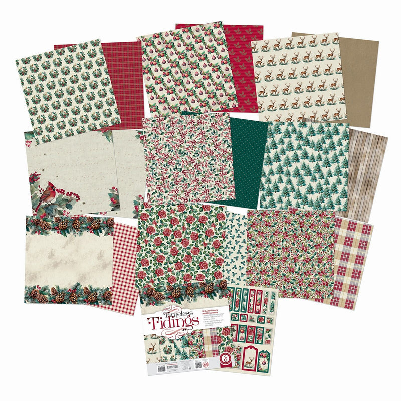 Load image into Gallery viewer, Tonic studios • timeless tidings 12x12 art pad

