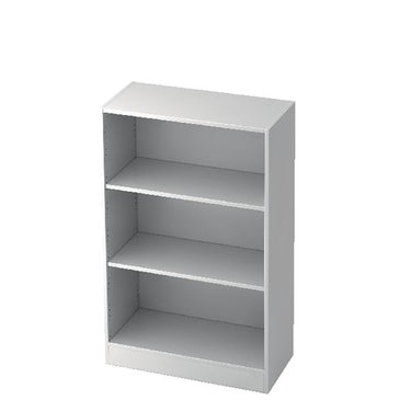 Bach boekenkast hammerer v6500 w hout 80x40x127cm 3 planken wit