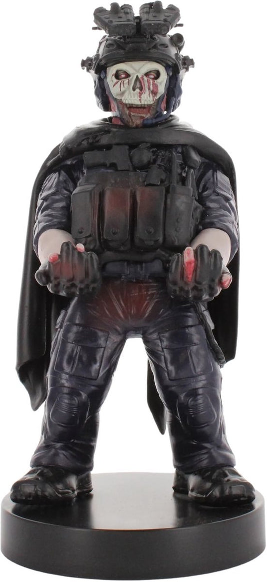 Cableguys call of duty - zombie ghost warzone - figurine standaard voor telefoon | controller | oplaadcase (cable guys original)