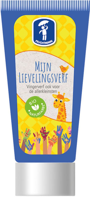 Feuchtmann mijn lievelingsverf, vingerverf blauw 75 g