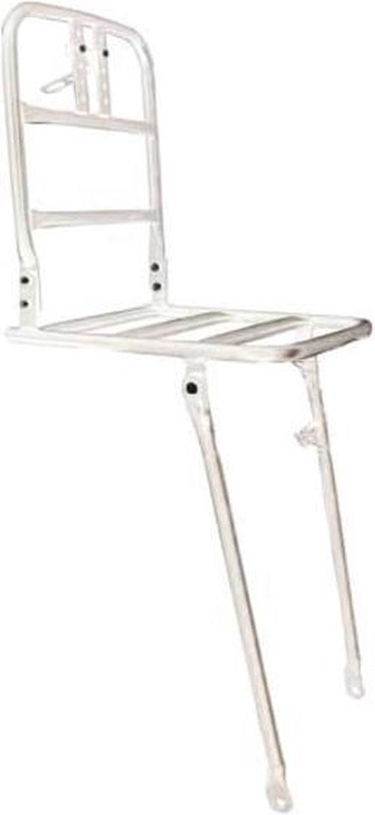 Voordrager 28 wit aluminium