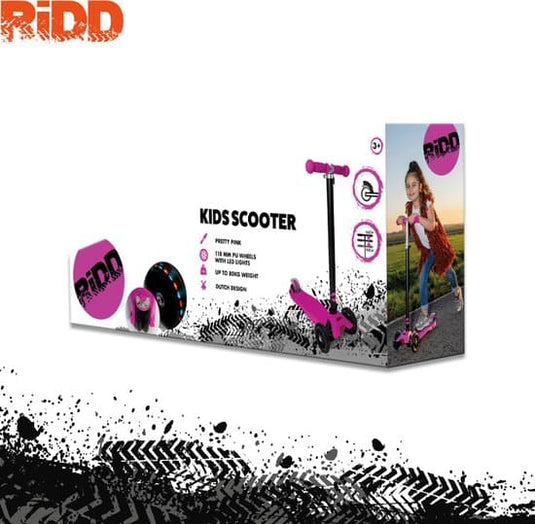 Van der doelen kids scooter ridd stunt step roze