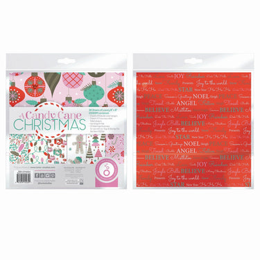 Tonic studios • a candy cane christmas art pad 20,3x20,3cm