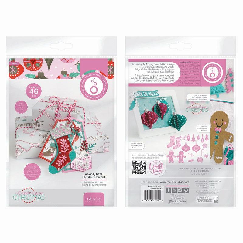 Load image into Gallery viewer, Tonic studios • a candy cane christmas die set
