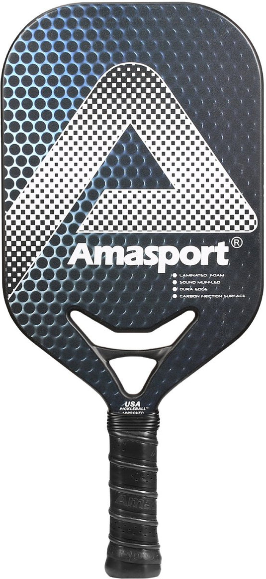 Ama sport pickleball paddle jp80-1 zilver – carbon paddle – power control –