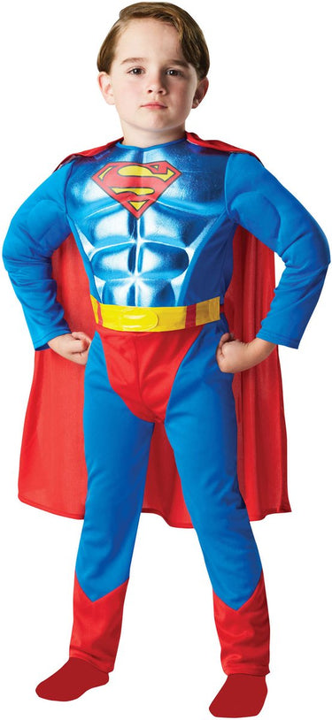 Rubies france - deluxe superman-kostuum - 134 140 (9-10 jaar)