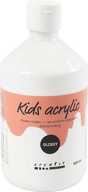 A-color glossy acrylverf, wit, 01 - glossy, 500 ml