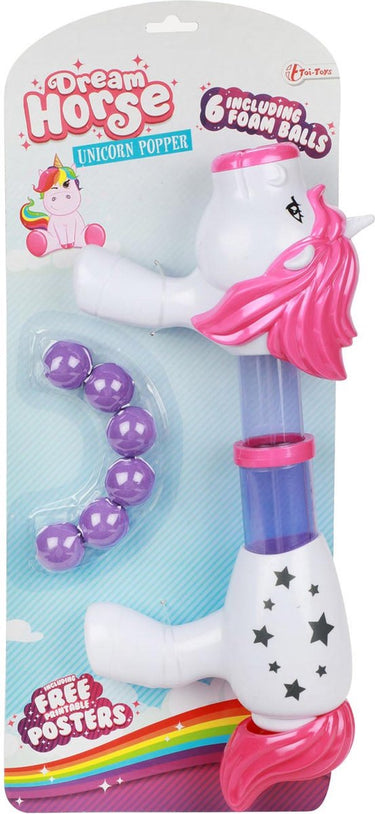 Dream horse eenhoorn afschietpistool met foamballen