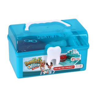 ギャラリービューアに画像をロードする, Toi-toys tandartskoffer met accessoires 10-delig | 2 stuks
