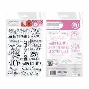 Tonic studios • a candy cane christmas stamp set sentiments