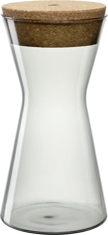 Leonardo forma x voorraadpot 22cm grijs