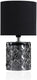 Pauleen paulmann led-tafellamp crystal glow e14 max. 20w grijs, zwart