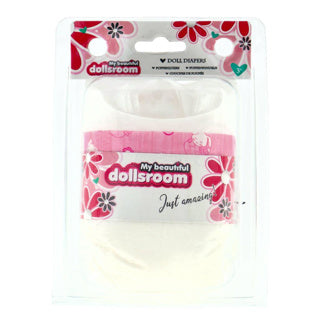 My beautiful dolls room ukoka poppenluiers 5 stuks