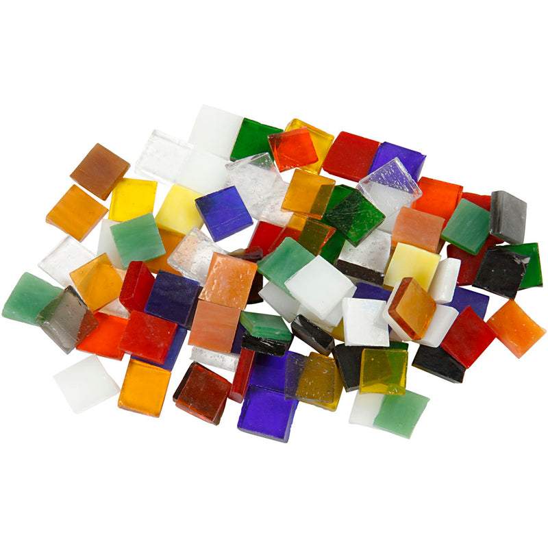 Laden Sie das Bild in Galerie -Viewer, Https: www.cchobby.nl glas-mozaiek-tegels-afm-10x10-mm-dikte-3-mm-ca-700-stuk-454-gr-1-doos
