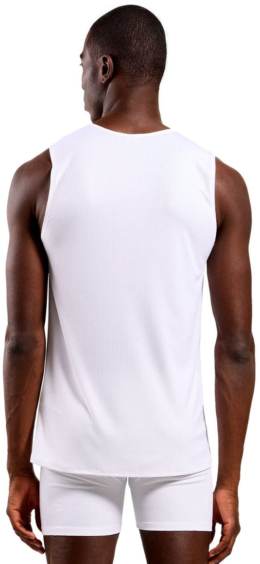 Odlo active light base layer singlet met ronde hals - mannen - wit - m