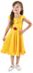 Little adventures - yellow beauty twirl jurk – maat (98-110)