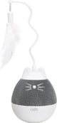 Catit - speelgoed voor dieren - kat - ca pixi spinner 9x9x23cm wit grijs - 1st