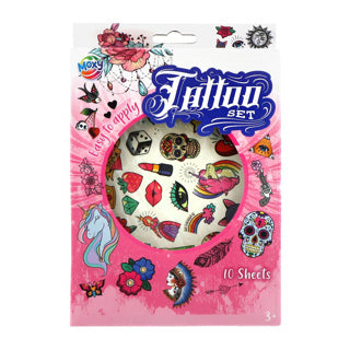 Grafix Tattoo Set Blauw