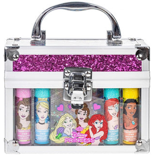 Afbeelding laden in galerijviewer, Disney princess make-up koffertje met 4 lipbalsem | 3 stuks

