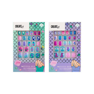 Load image into Gallery viewer, Create it! mermaid kunstnagels zelfklevend | 12 stuks
